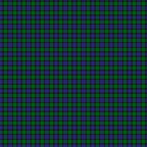 Black Watch Plaid pattern